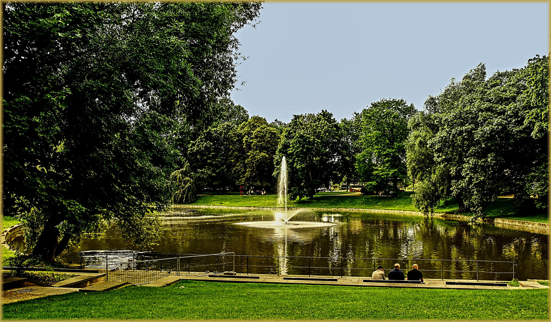 Am Zwingerteich in Dresden