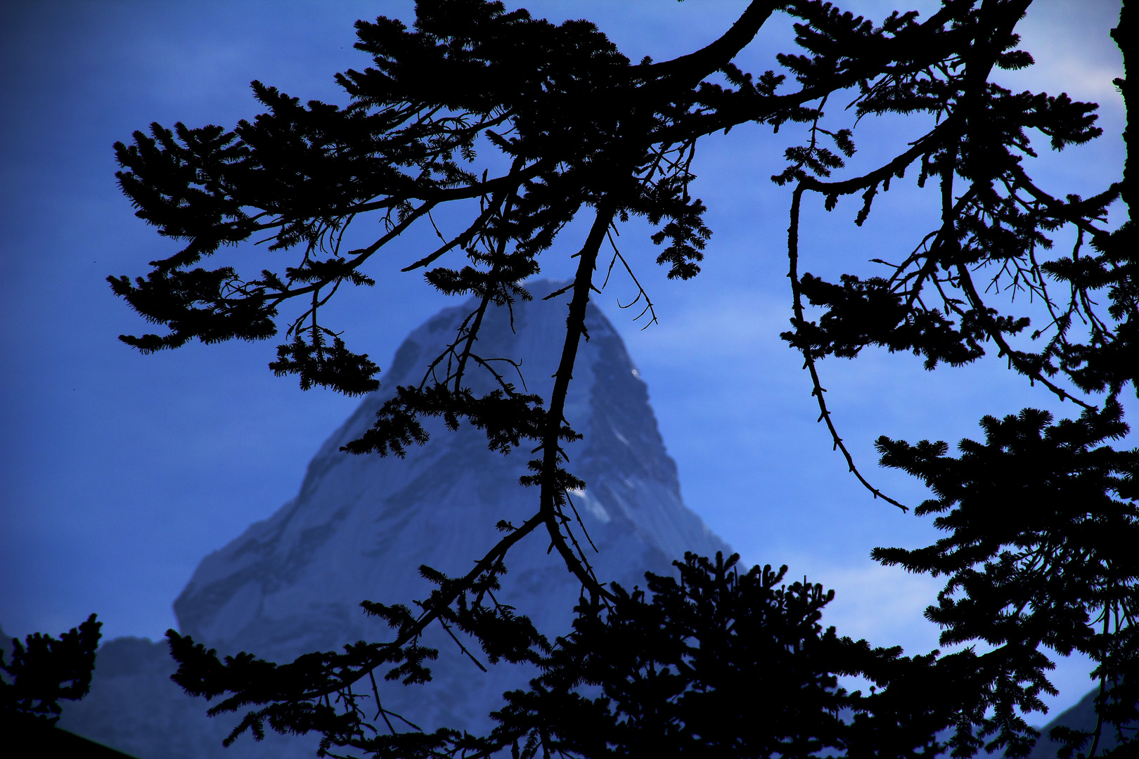 Ama Dablam from Tengboche