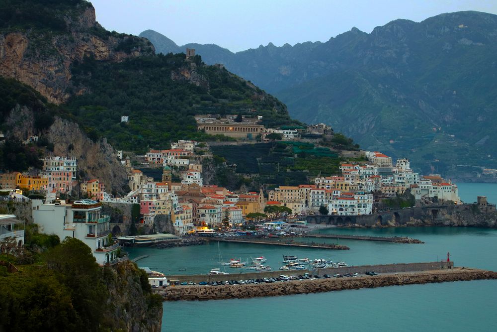 Amalfi im Abendlicht