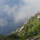 Amalfi Panorama mit Caprischiffer und Lampe