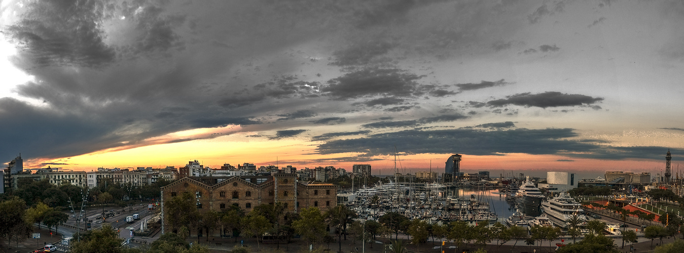 Amanece en BCN