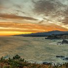 Amanece en Busto, Asturias.