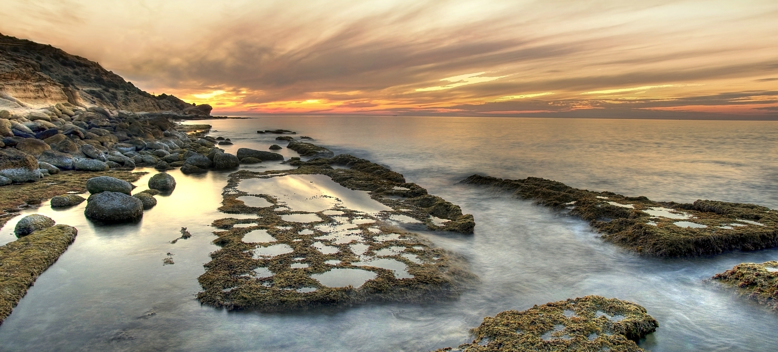 Amanece en el Cabo Huertas