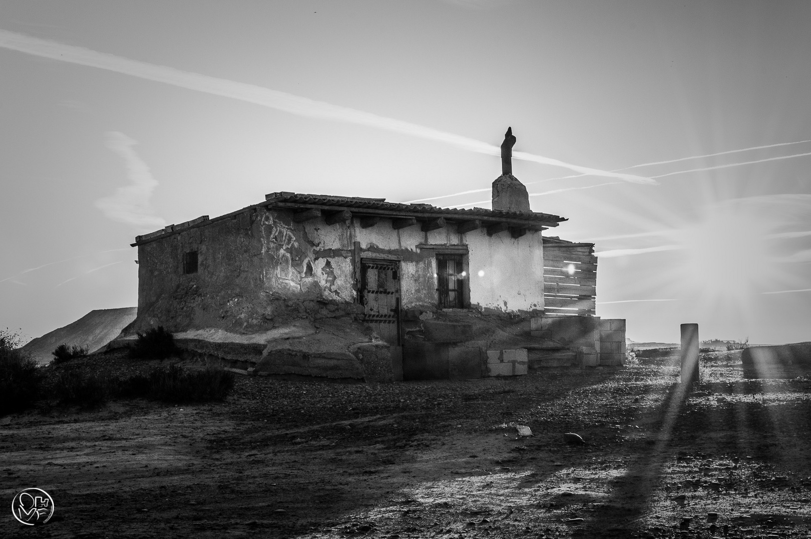 Amanece en el desierto