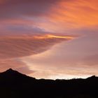 Amanece en el monte Dobra ( Torrelavega)