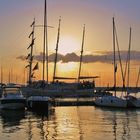 Amanece en el puerto de Valencia 2