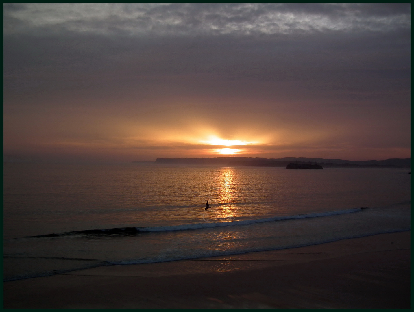 amanece en el sardinero