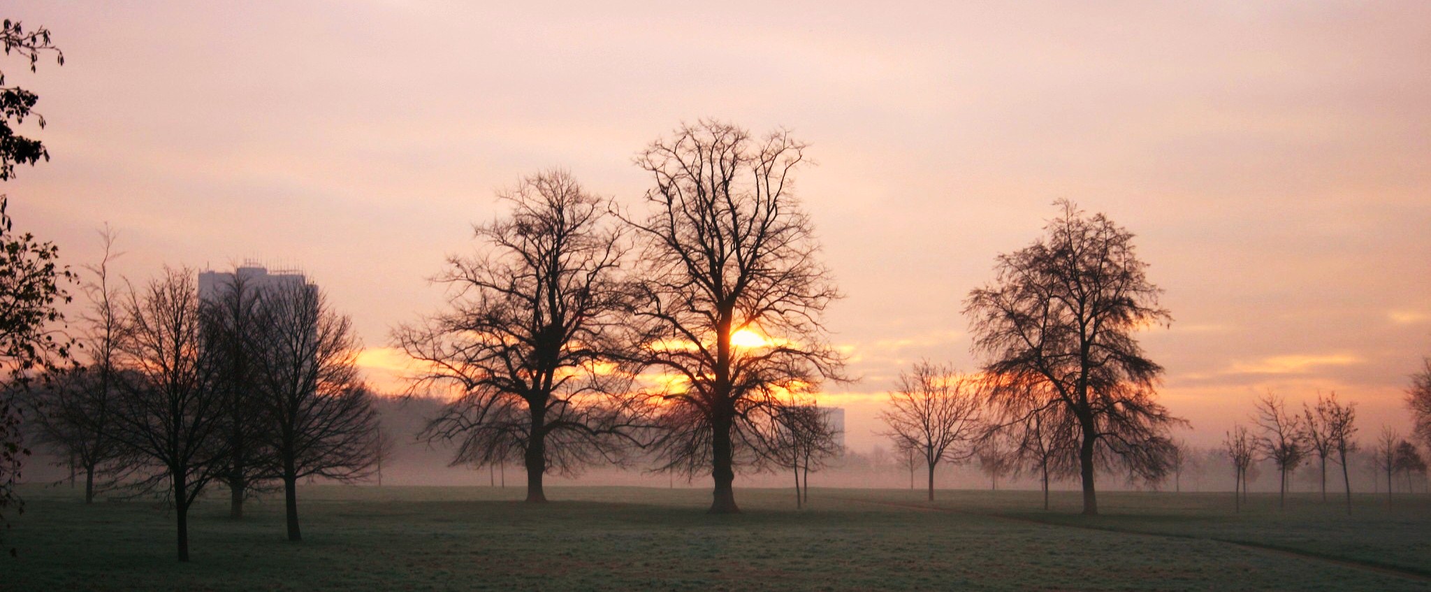 Amanece en Hyde Park