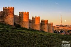 Amanece en la muralla