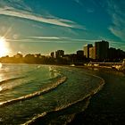 Amanece en la playa