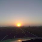 amanece en la ruta