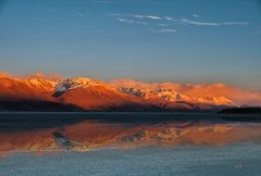 Amanece en los Alpes Meridionales