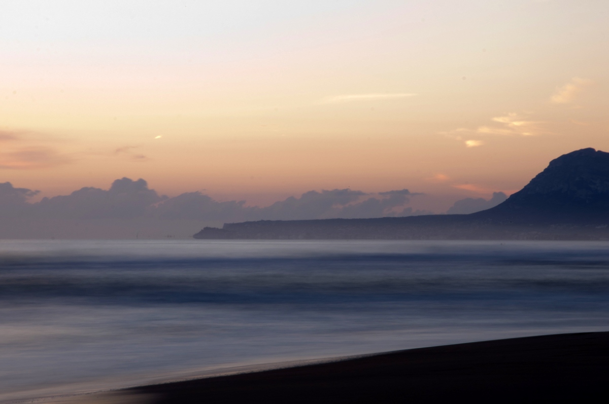 Amanece en Oliva