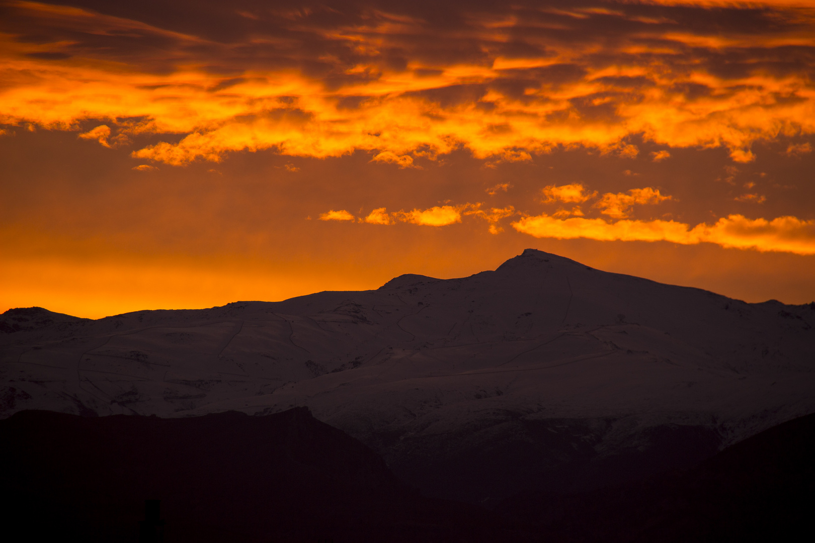 Amanece en Sierra Nevada