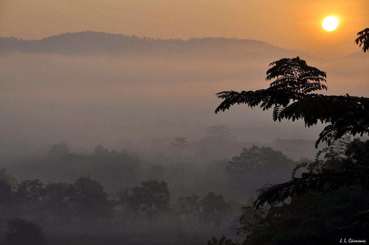 Amanece en Tailandia