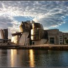 Amanece sobre el Guggenheim