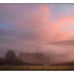 AMANECER CON NIEBLA