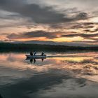 Amanecer de época de lluvia