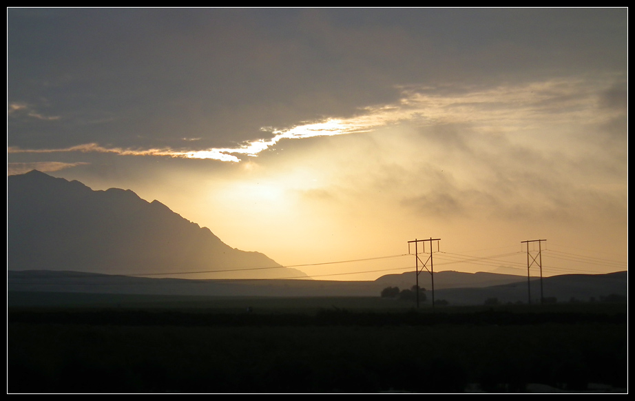 Amanecer de la Panamericana