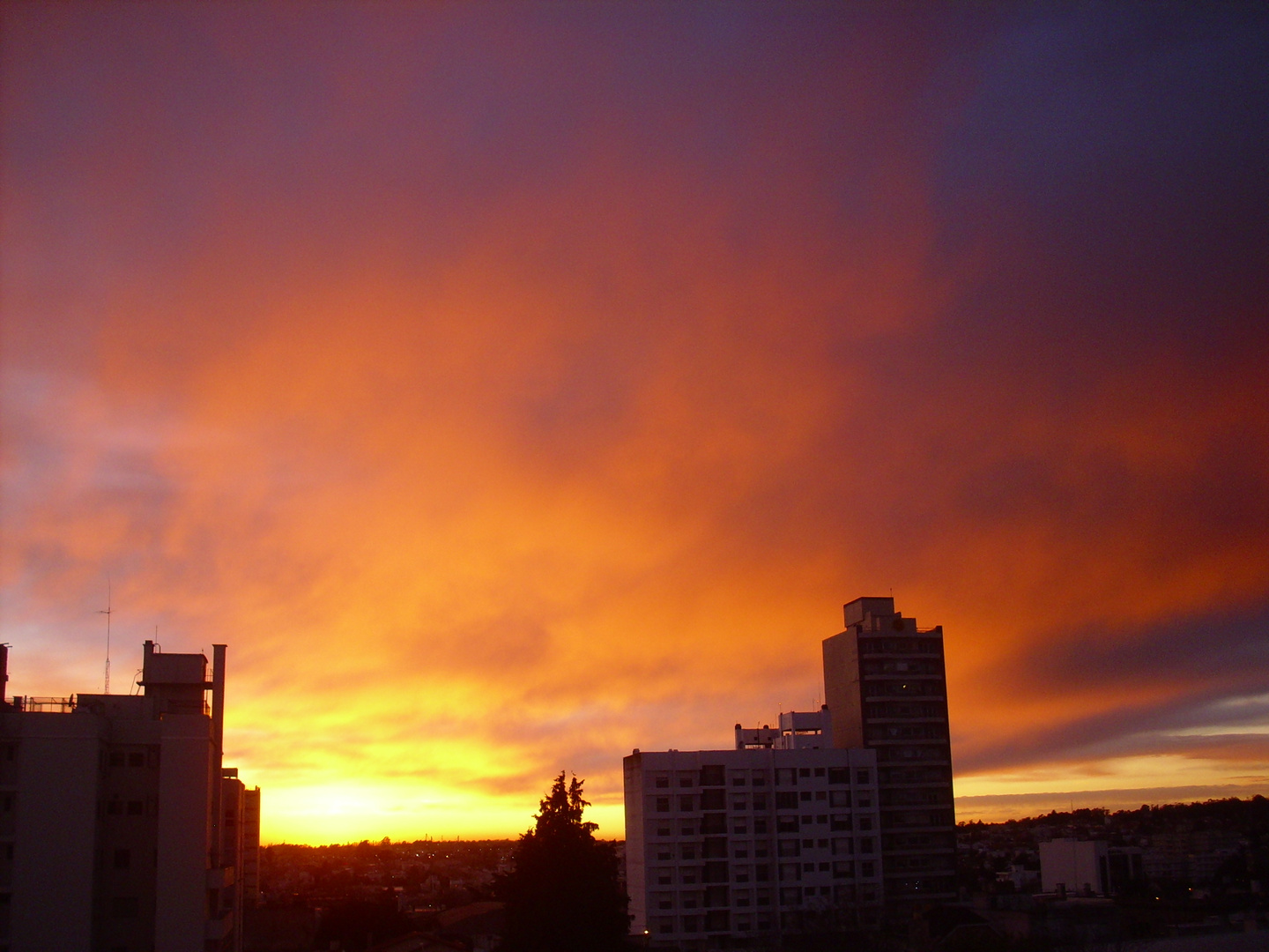 Amanecer de un dia muy frio