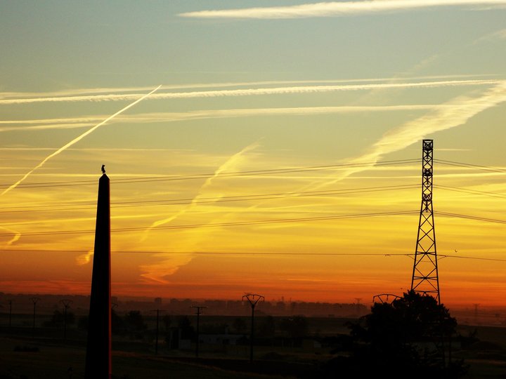 ``Amanecer desde el instituto´´