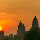 Amanecer en Angkor Wat.