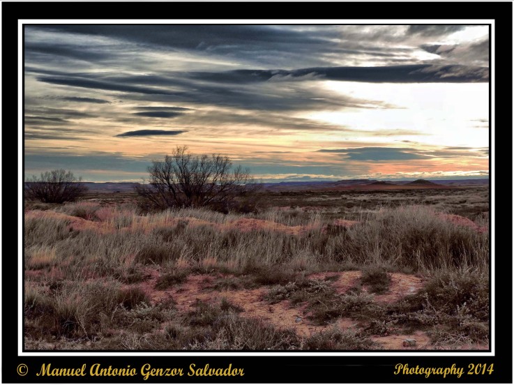 Amanecer en Belchite 3