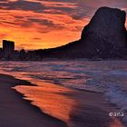 AMANECER EN CALPE