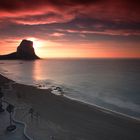 Amanecer en Calpe