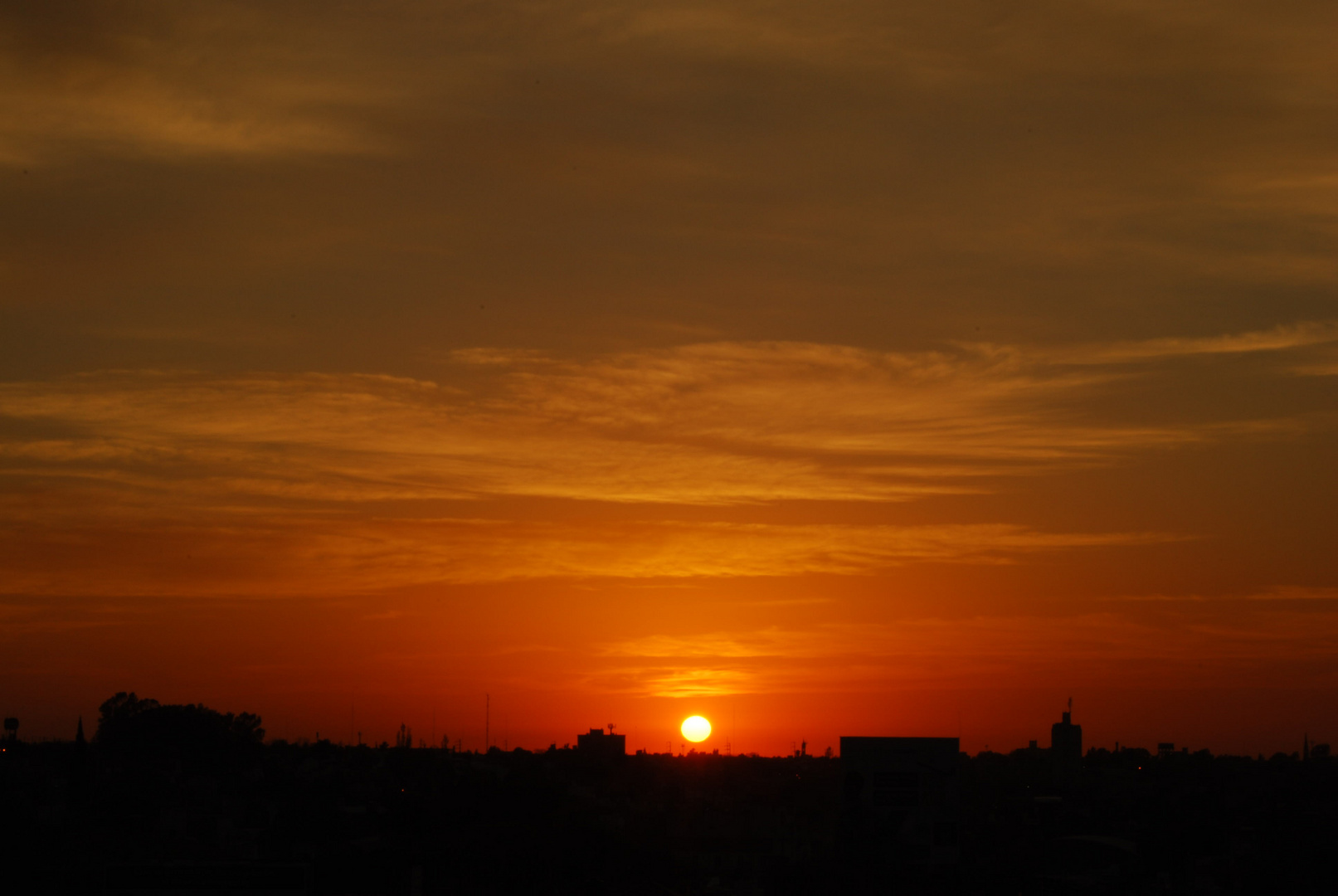 amanecer en cerro de las rosas