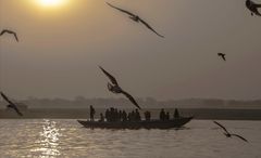 Amanecer en el Ganges V