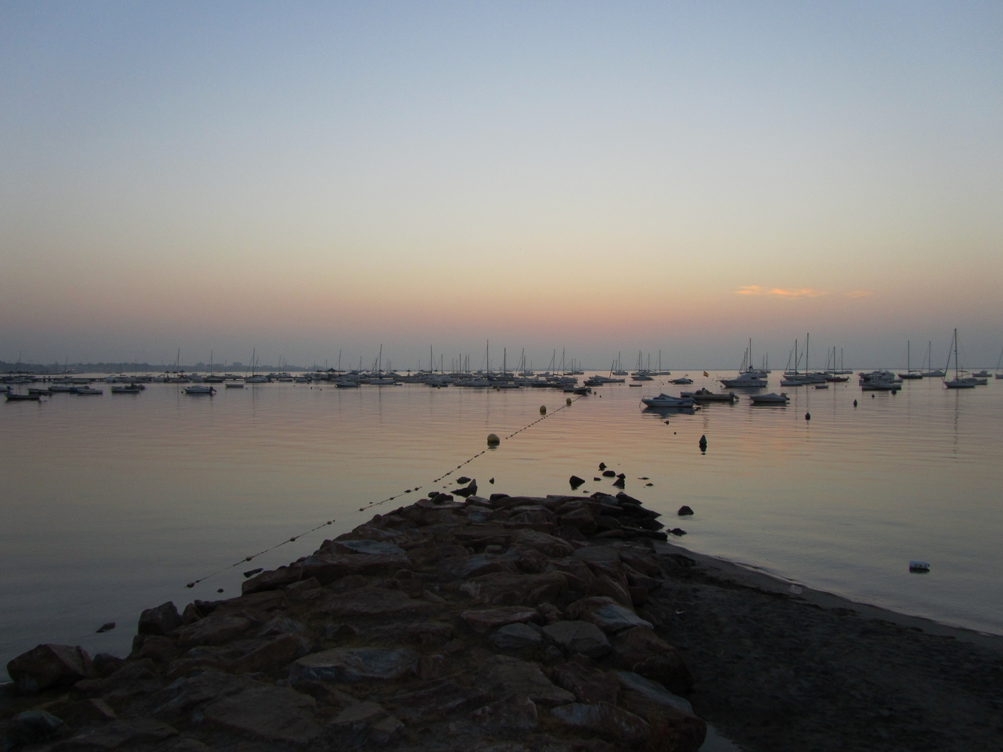 Amanecer en el Mar Menor 1