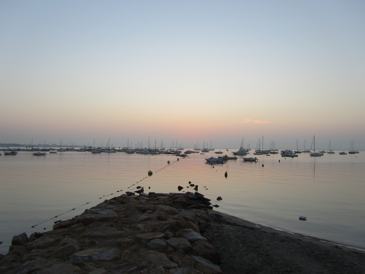 Amanecer en el Mar Menor 2