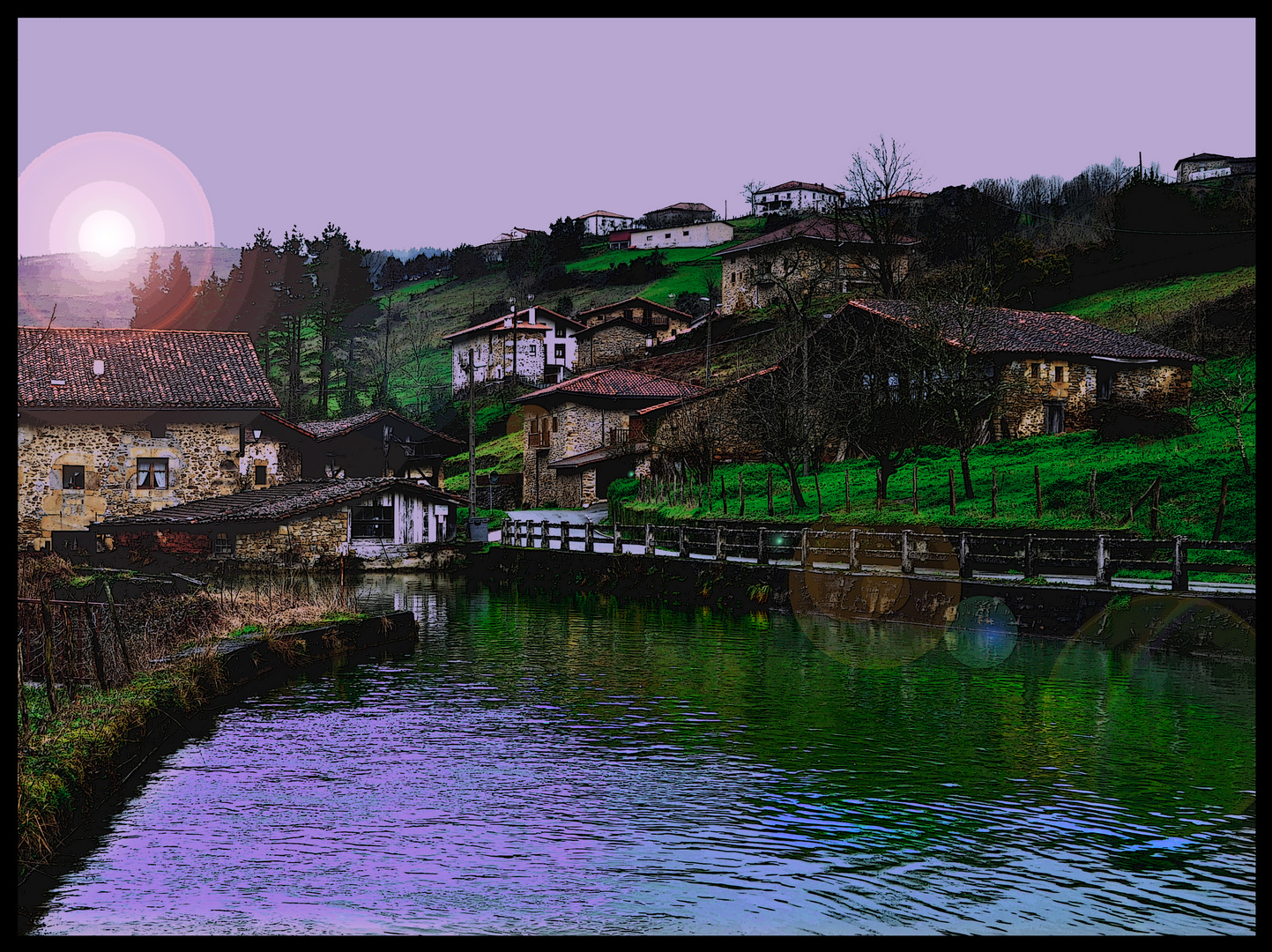 ''Amanecer en el molino'' taller de edición  ''El Molino''