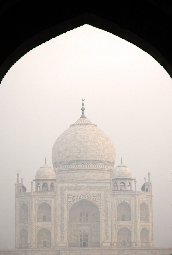 Amanecer en el Taj Mahal