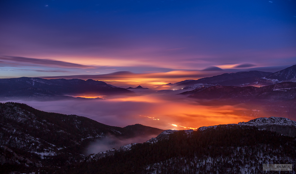 Amanecer en el valle