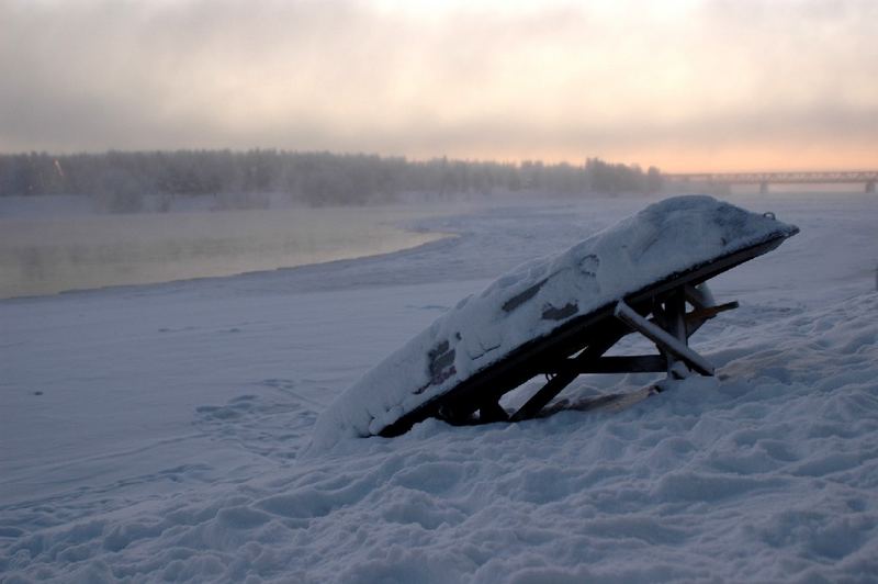 amanecer en Finlandia