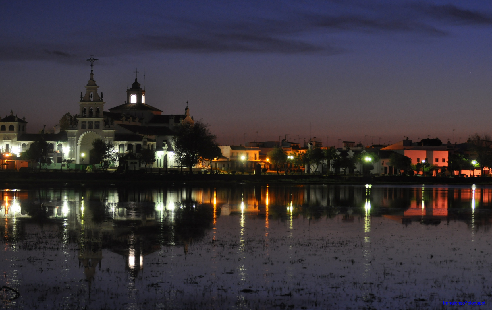 Amanecer en la Aldea del Rocio,Almonte...Huelva