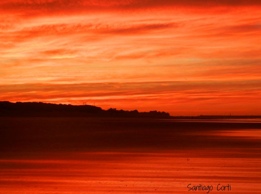 Amanecer en la playa