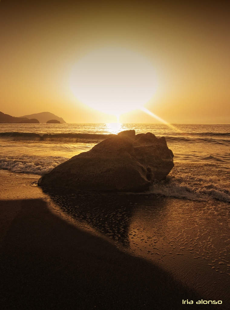 Amanecer en la playa