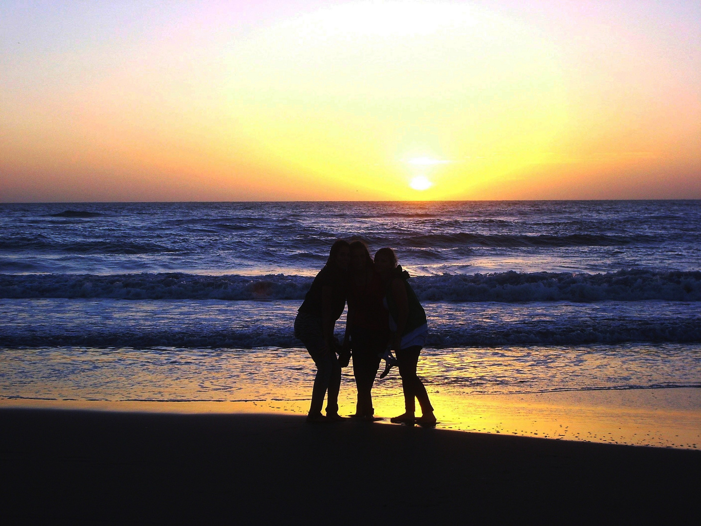 Amanecer en la playa