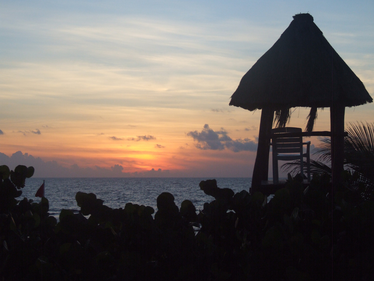 Amanecer en la Riviera Maya