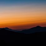 Amanecer en la sierra de La Contraviesa