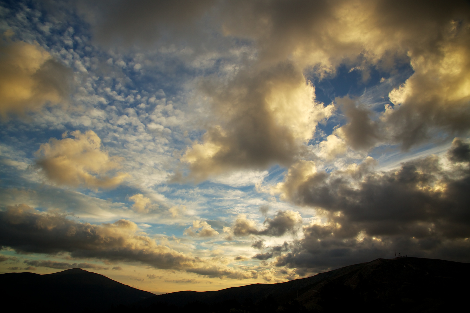 Amanecer en la Sierra madrileña