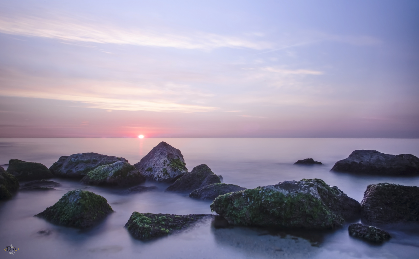 AMANECER EN LAS ROCAS