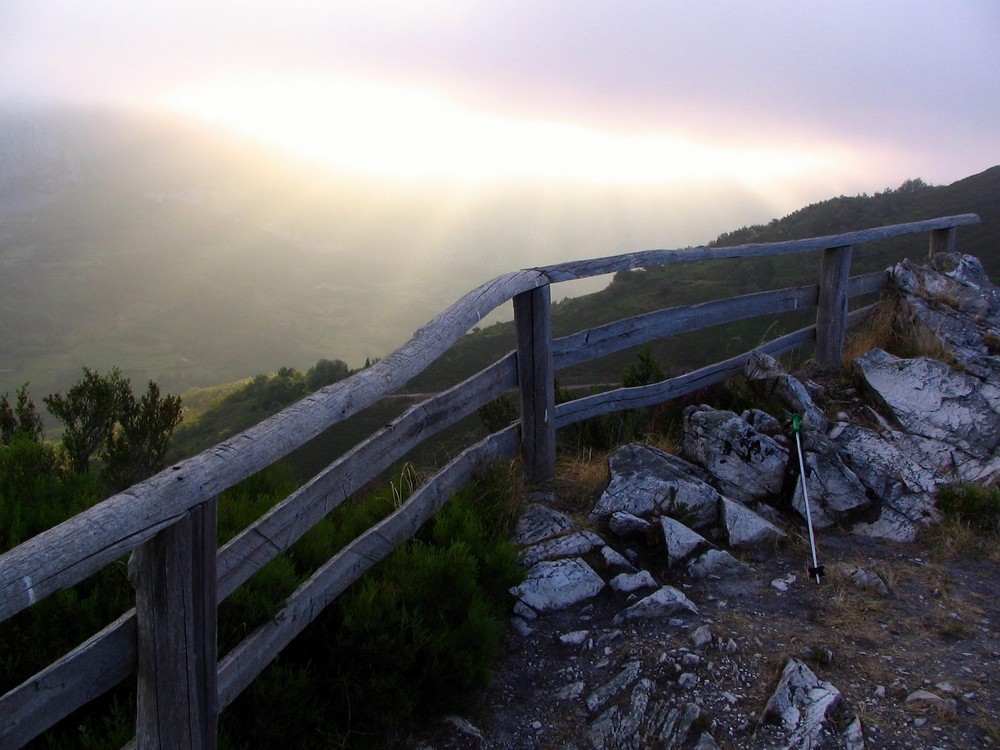 "Amanecer en mi ruta"