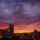 Amanecer en otoño