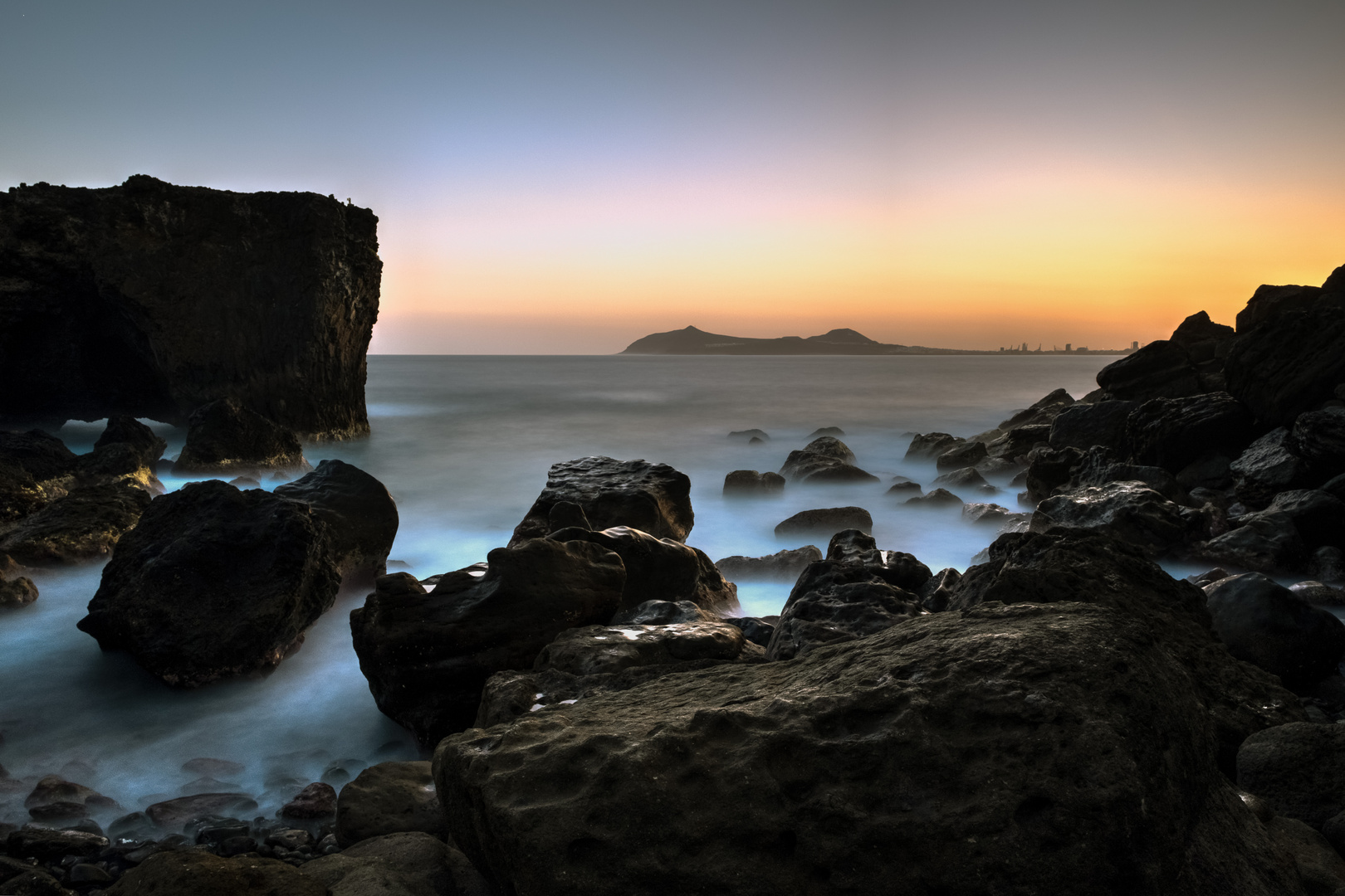 Amanecer en Playa de Punta de Arucas