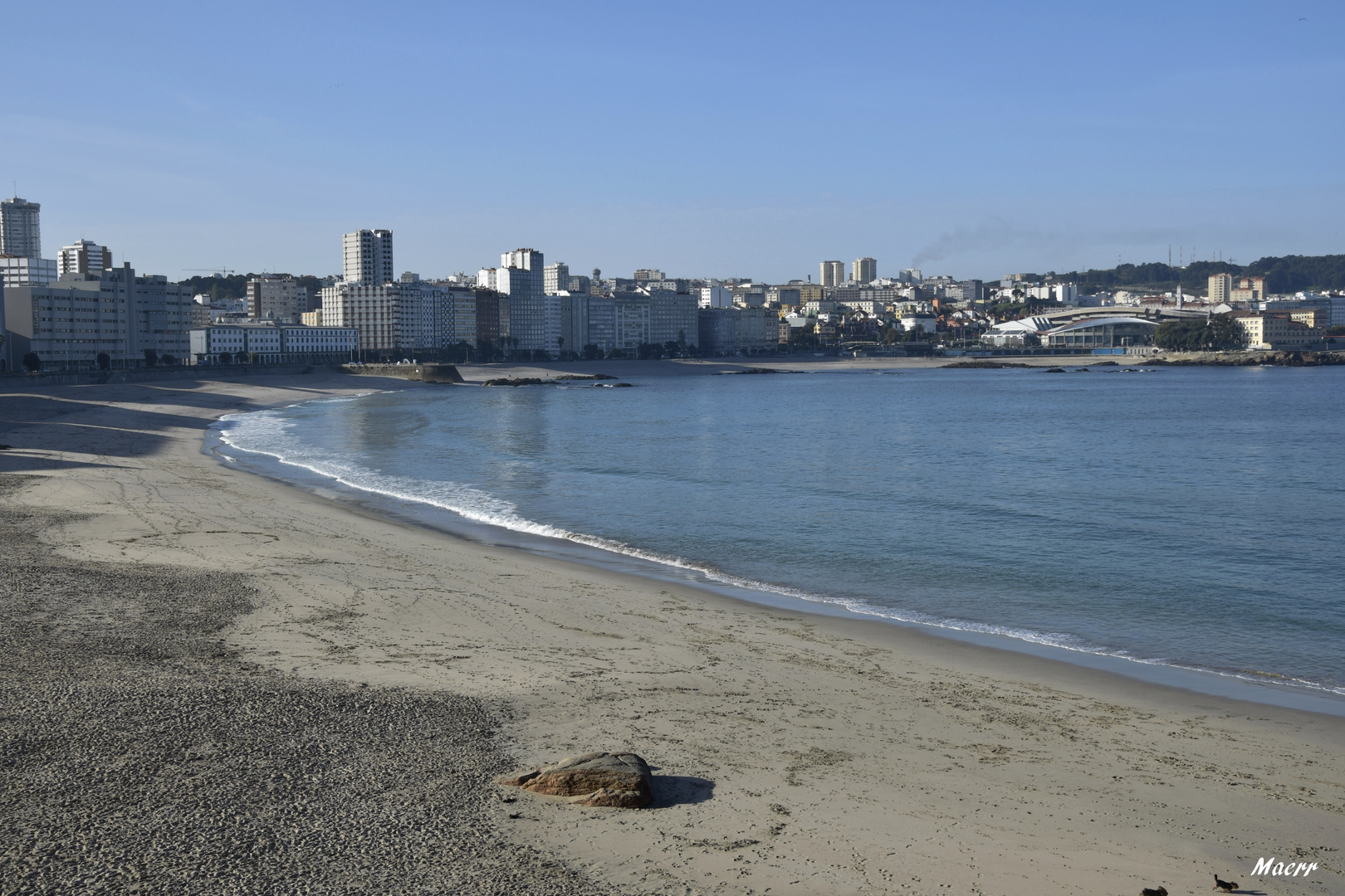 Amanecer en Riazor-La Coruña