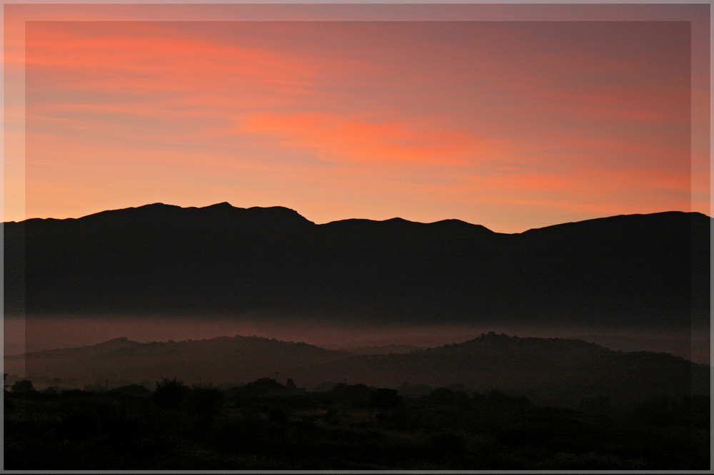 Amanecer en Santa Ana